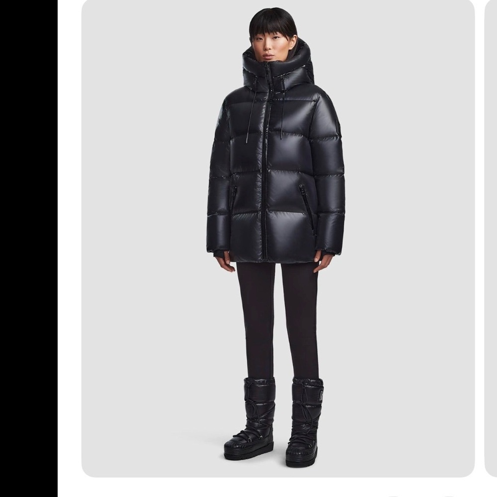 RUDSAK - Black Puffer Jacket – Oversized & Cozy Winter Essential